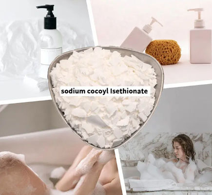 Natriumcocoyl isethionaat Anionisch oppervlakteactief middel gebruikt als emulgator in gezichtsreiniger