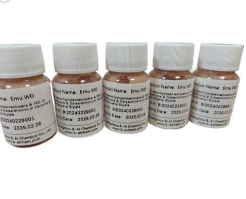 Cyclopentasiloxaan en PEG-10 dimethicon en disteardimoniumhectoriet en siliciumdimethylsililaat voor kleurcosmetica